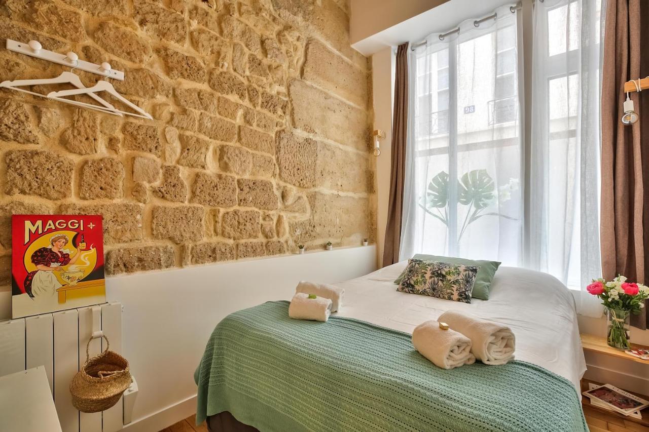 New Stunning 4 Bdrs Apt, With Ac - Le Marais Párizs Kültér fotó